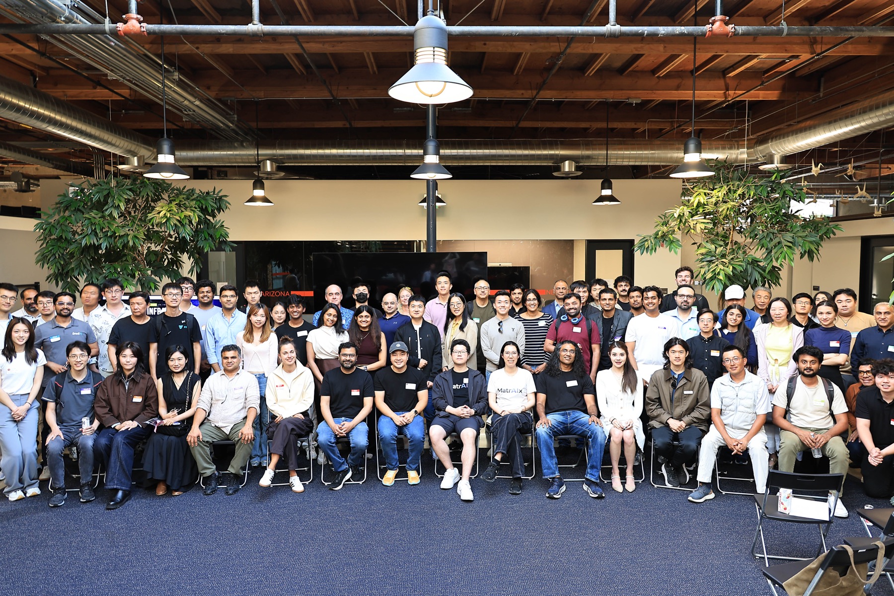 AI Infra Signal attendees gathered for a group photo in Sunnyvale on September 12, 2026