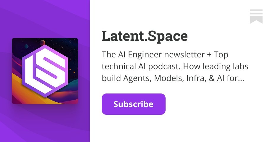 Podcast cover image for Latent Space (swyx + Alessio)