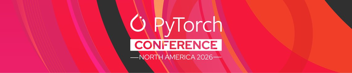 Conference cover image for PyTorch Conference NA 2026