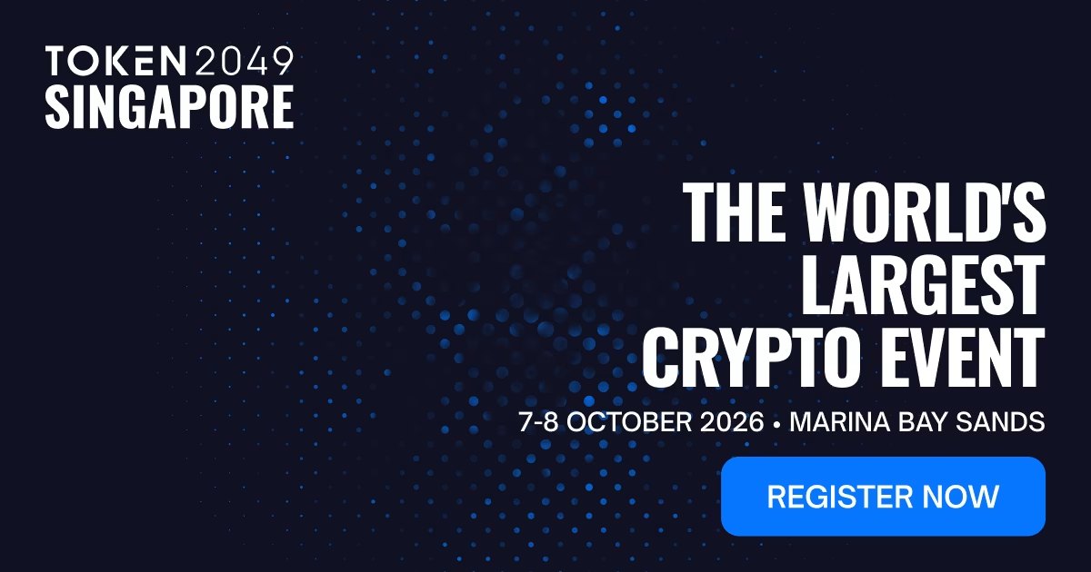 Conference cover image for TOKEN2049 Singapore 2026