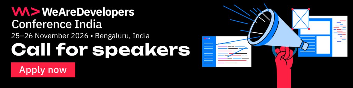 Conference cover image for WeAreDevelopers Conference 2026 (India)